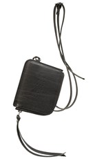 The Viridi-Anne Leather neck coin purse 207722